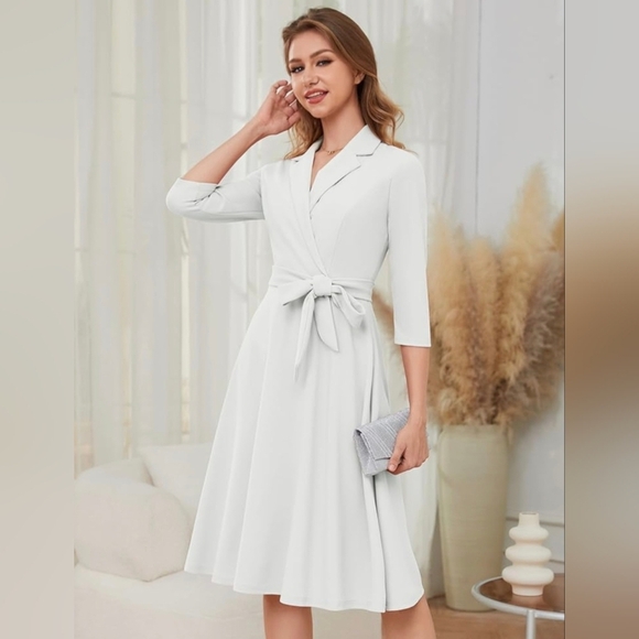 Meetjen Fit & Flare A-line Dress NWOT #582 - Picture 5 of 9